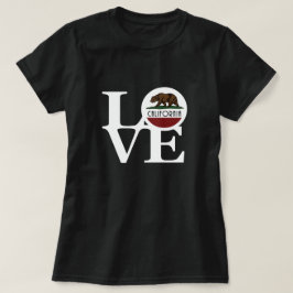 LOVE California (ホワイト文字) Tシャツ