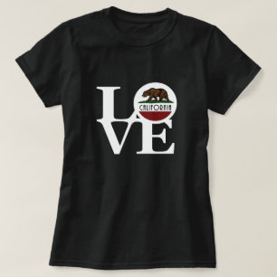 LOVE California (ホワイト文字) Tシャツ