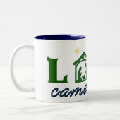 Love Came Down Mug ツートーンマグカップ (左)