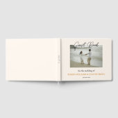 Love Captured Photo Wedding Guest Book ゲストブック (全面)