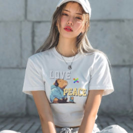 LOVE × CAPYBARA - Custom Tシャツ