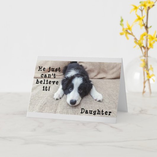 LOVE Cardを使用したドーターの「21st」誕生日 カード (黄色い花)