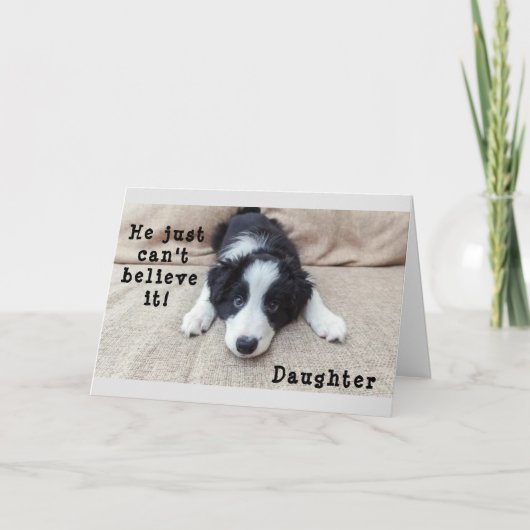 LOVE Cardを使用したドーターの「21st」誕生日 カード (正面)