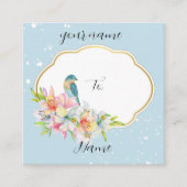 Love Card スクエア名刺 (正面)