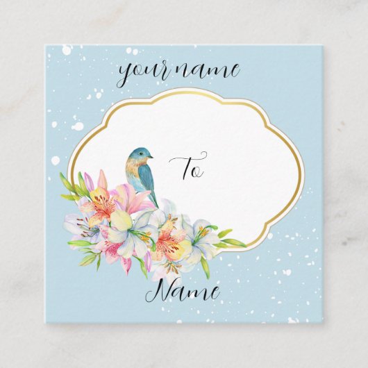 Love Card スクエア名刺 (正面)