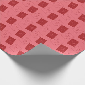 Love card wrapphing paper ラッピングペーパー