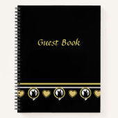 Love Cat Guest Book by Poet Adiela Akoo - ノートブック (正面)