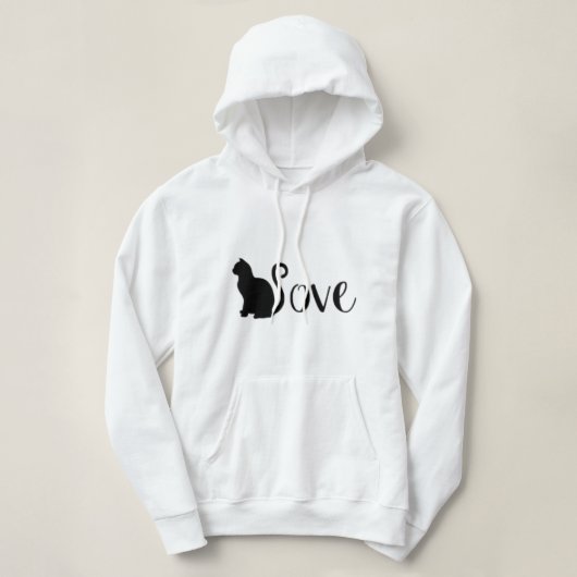 Love Cats Hoodie – Cute & Cozy Style パーカ (デザイン正面)