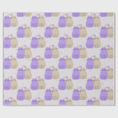 Love Cats on Terrazzo ラッピングペーパー (フラット)