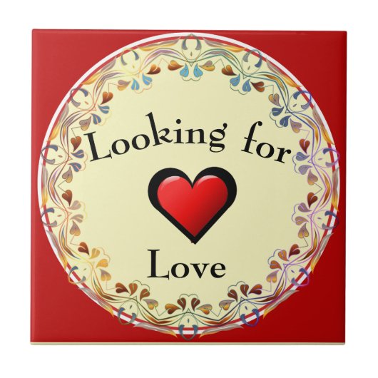 Love Ceramic Tileをお探し タイル (正面)