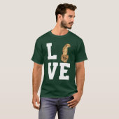 Love Cheetah boy Tシャツ (正面フル)