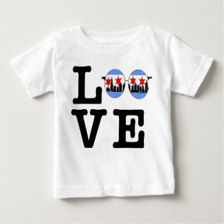 LOVE chicaGOgglesベビー ベビーTシャツ
