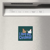 Love Chickens Magnet マグネット (インサイチュ (食洗機))