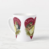 Love Chickies カフェラテマグ (左アングル)