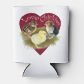 Love Chickies 缶クーラー (正面)