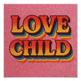 Love Child Poster Print. フォトプリント