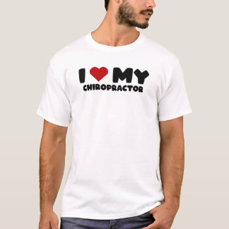 Love Chiropractor Fathers Day Chiropractor670 Tシャツ