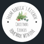 Love Christmas 素朴 Cookieを使用した手作り ラウンドシール<br><div class="desc">愛のクリスマス素朴クッキーと自家製。あなたの休日のホーム作りギフトに仕上げtouchを追加する，これは、あなたの詳細を追加する準備ができているテンプレートである。</div>