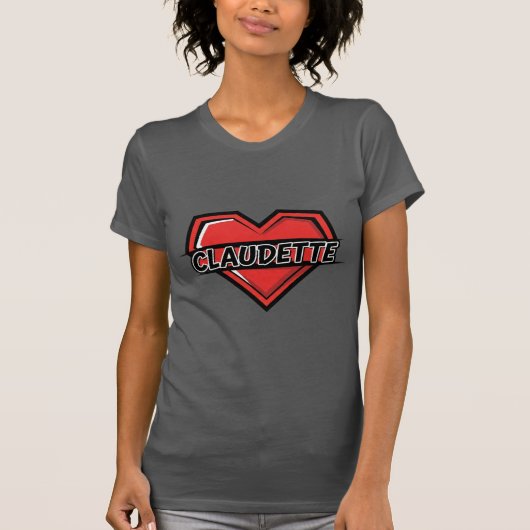 Love Claudette Tシャツ (正面)