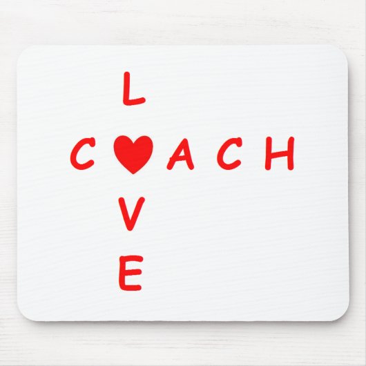 love coach マウスパッド (正面)