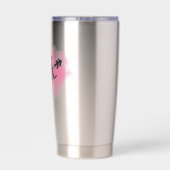 Love Cœur Nuage 保温保冷タンブラー (背面)