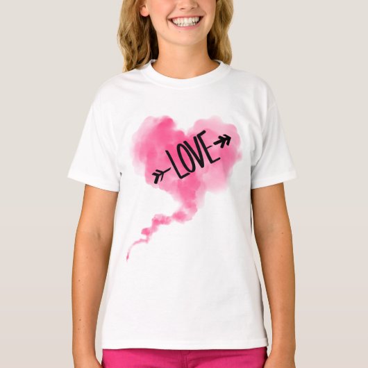 Love Cœur Nuage T-shirt Tシャツ (正面)