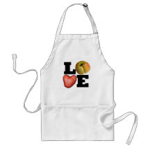 LOVE Collection Heart Potato Apron
