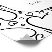 Love Coloring Posterとは ポスター (角)