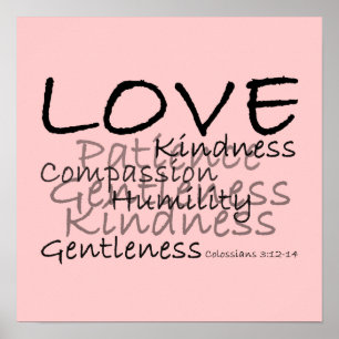 Love Colossians 3 Poster ポスター