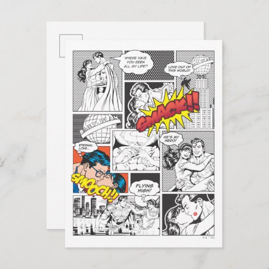 Love Comic Slides ポストカード (正面/裏面)