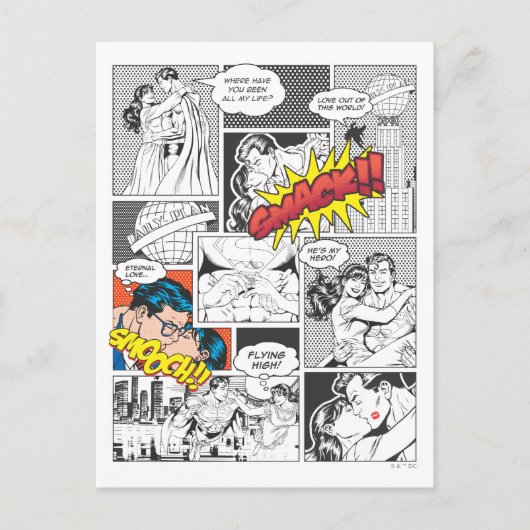 Love Comic Slides ポストカード (正面)