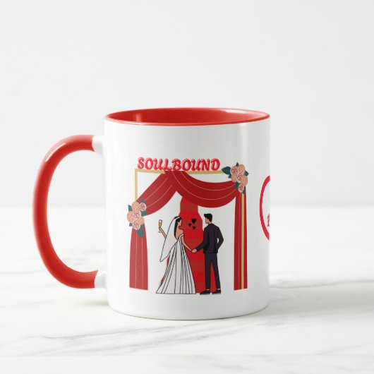 Love & Commitment Mug for Lovers マグカップ (左)