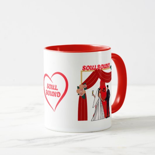 Love & Commitment Mug for Lovers マグカップ (正面右)