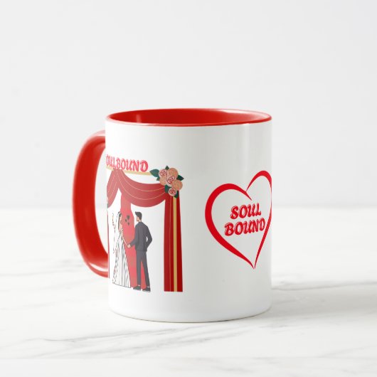 Love & Commitment Mug for Lovers マグカップ (正面左)