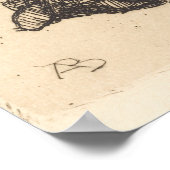 Love Consecrated (by Paul-Albert Besnard) ポスター (角)