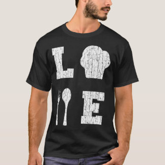 Love Cooking Funny Cook Chef Graphic Tシャツ