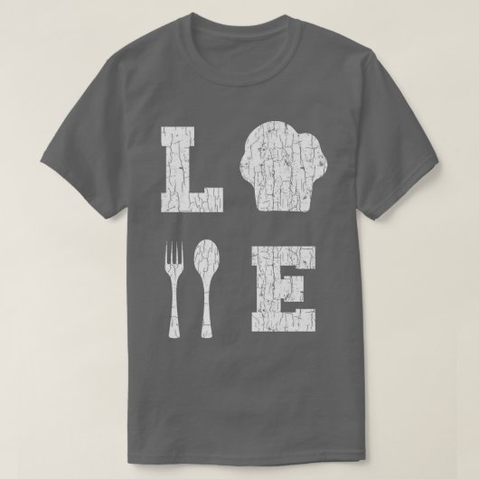 Love Cooking Funny Cook Chef GraphicT-Shirt Tシャツ (デザイン正面)