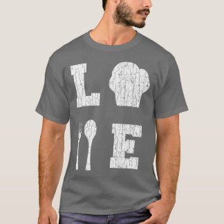 Love Cooking Funny Cook Chef GraphicT-Shirt Tシャツ