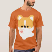 Love Corgi friend Tシャツ (正面)