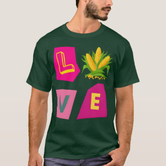 Love Corn friend Tシャツ