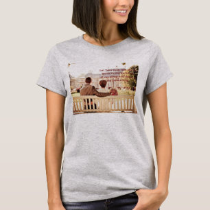 Love coule light steel T-shirt for Women Tシャツ