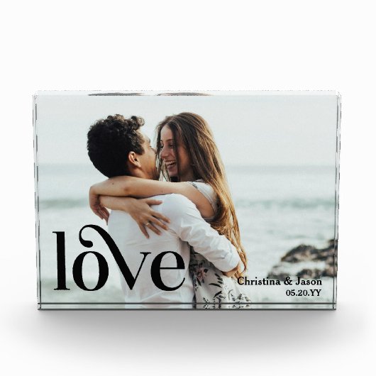 Love Couple フォトブロック (正面)