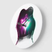 Love Couple ラージ壁時計 (傾斜)