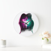 Love Couple ラージ壁時計 (ホーム)