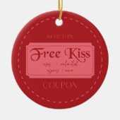 Love coupon  セラミックオーナメント (正面)