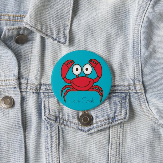 Love Crab Button 缶バッジ (インサイチュ)