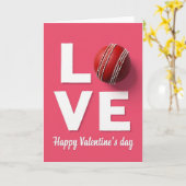 Love Cricket Valentines Day Card カード (黄色い花)