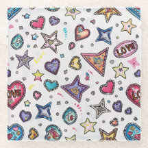Love & Crystals | 写真 コースター