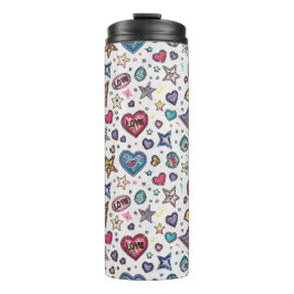 Love & Crystals | Crystal Hearts Thermal Tumblers タンブラー