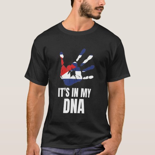 Love Cuba Cuban Pride It's in My DNA Cuban Family Tシャツ (正面)